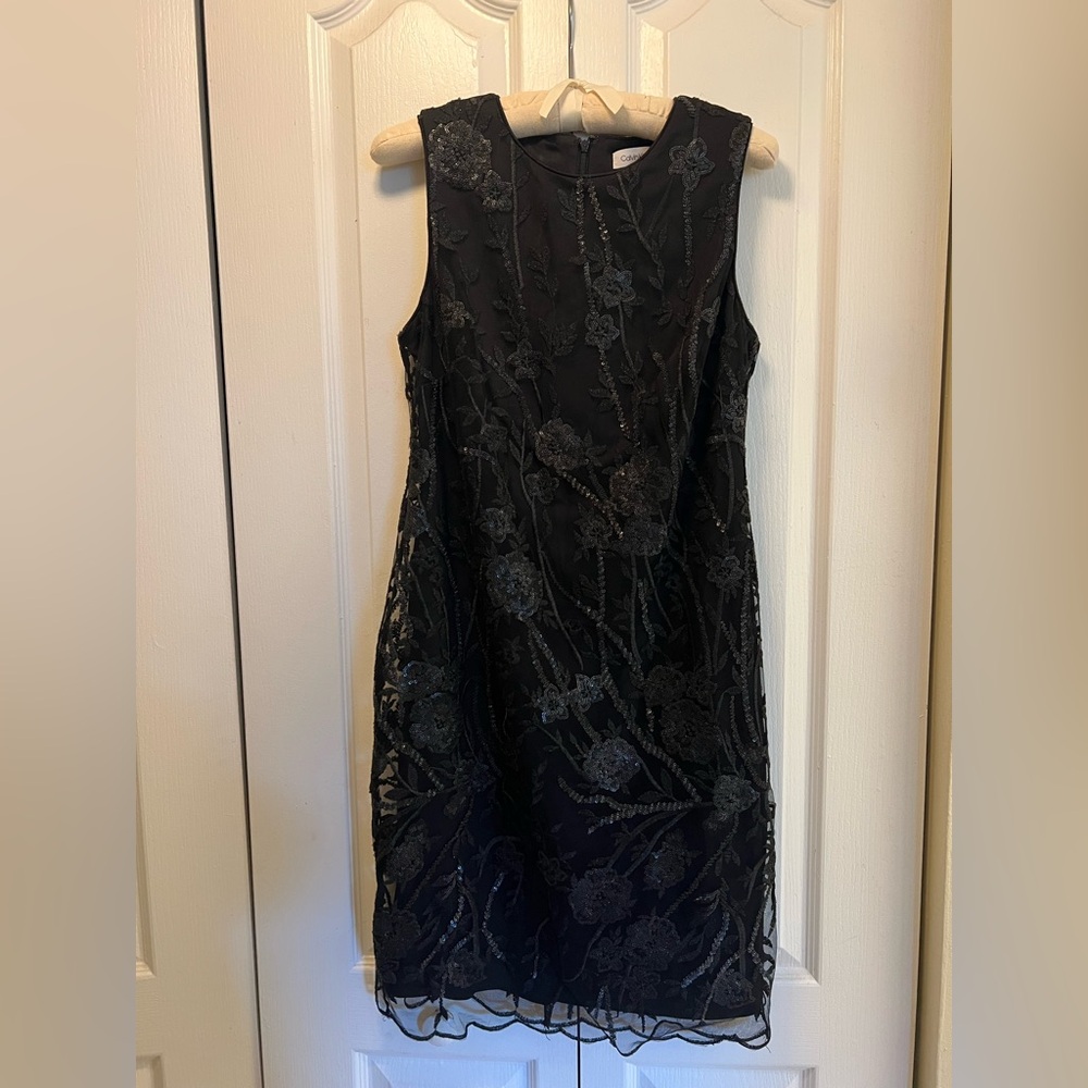 Calvin Klein Sequins Dress